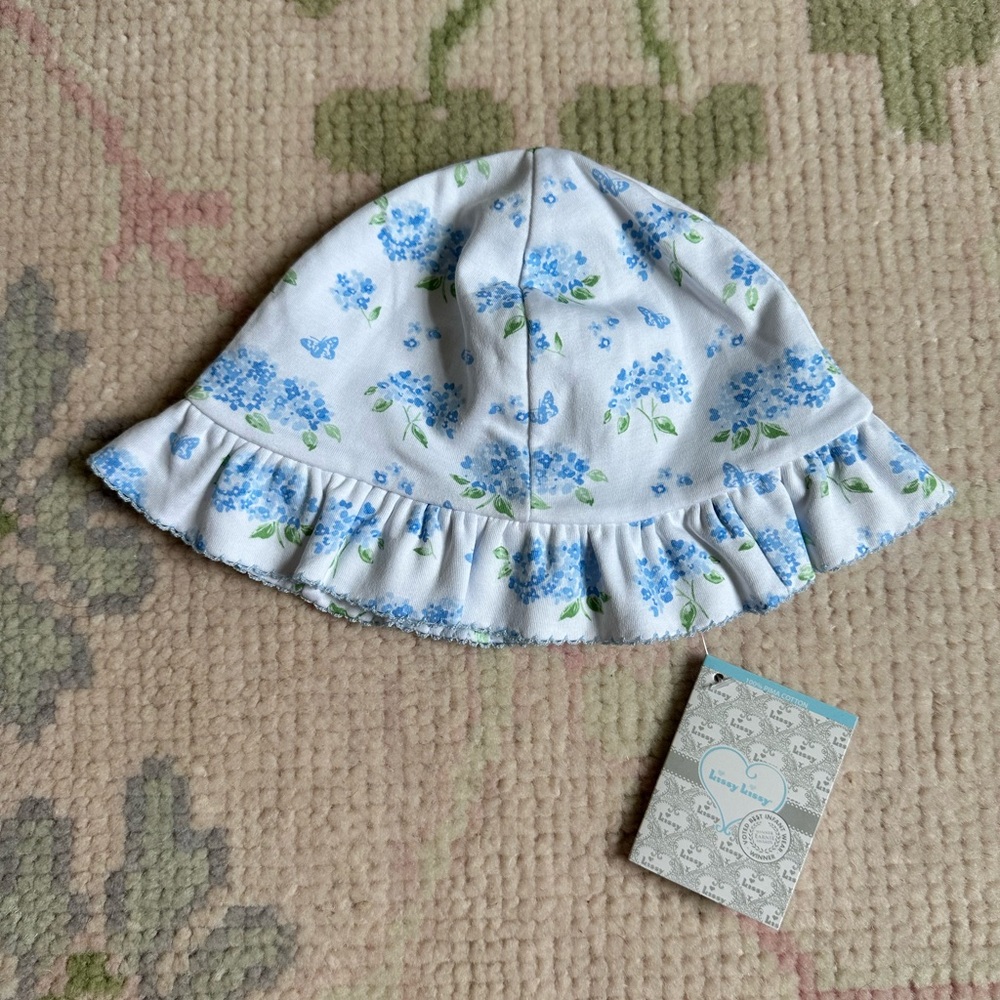 NWT Kissy Kissy Hydrangeas Floppy Hat